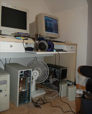 Where I first started making noises Where I first started making noises