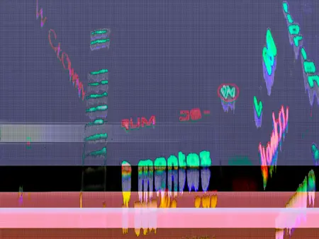 Glitch photo of Neon Alley in Wrolcaw, Poland Glitch photo of Neon Alley in Wrolcaw, Poland